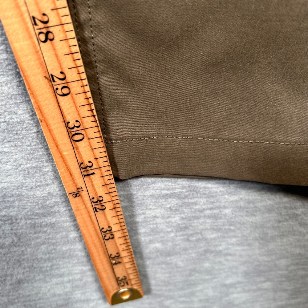 Proof Nomad Chino Pants Mens 32x32 Brown Slim Fit Performance Stretch Huckberry - Picture 7 of 7